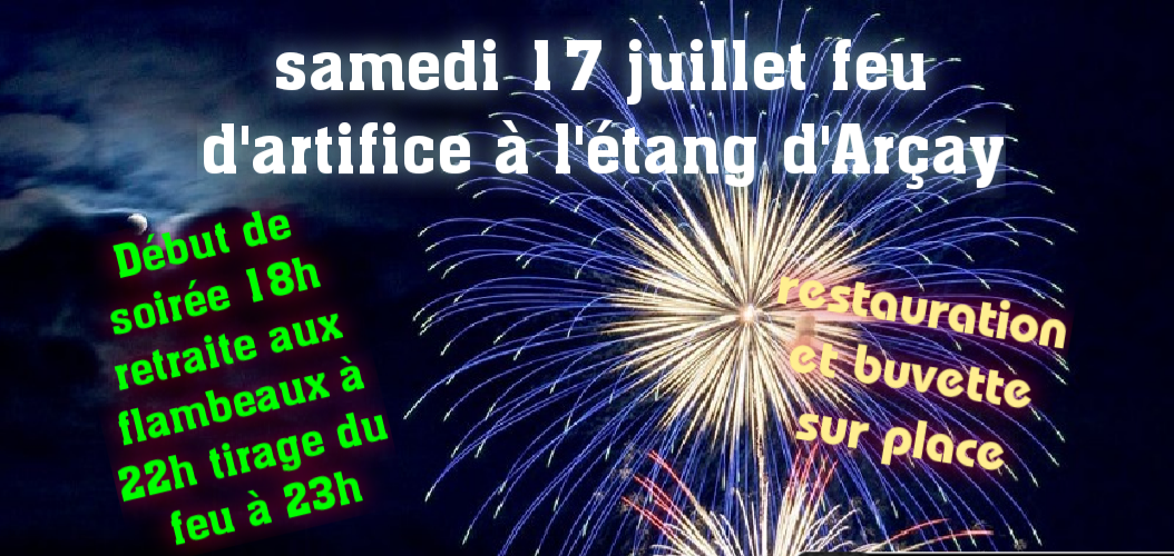 You are currently viewing Feu d’artifice le 17 Juillet 2021