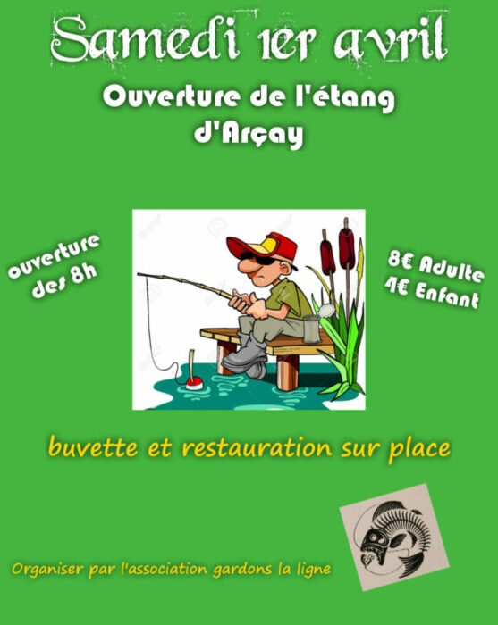 You are currently viewing Ouverture de l’étang le 1er Avril